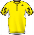  Adidas Mens Comp Theme Polo AO09 Yellow