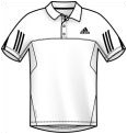 [Pre-Order] Adidas Mens Comp Trad Polo AO09 White
