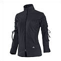 Adidas Womens Yatra Studio Warm Up Tracktop- Phantom