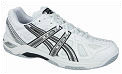 Asics Mens Gel Game 2 Tennis Shoes 09 White/Silver (rrp �50)