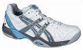 Asics Womens Gel Resolution 2 Tennis Shoes White/Cyan (rrp �80)(+ Free Bag)