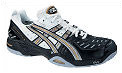 Asics Mens Gel Resolution White/Black Tennis Shoes (rrp �80)(+ free bag)