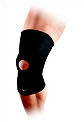 Nike Open Knee Support Black/Dark Charcoal