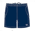 Fred Perry Kids Classic Shorts Navy 07