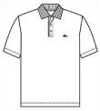 Lacoste Mens Cotton Polo Shirt- White