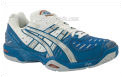 Asics Gel Resolution Tennis Shoe White/Blue (rrp �80)(+ free bag)
