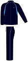 Nike Mens Team warm up navy
