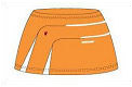 Babolat Womens Skort 04/08 Orange