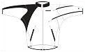 Babolat Mens Performance Jacket- White/Black