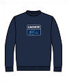 Lacoste Mens Crew Neck Sweatshirt 09- Navy