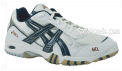 Asics Gel Tactic Indoor Shoes White/Blue 06 (rrp �55)