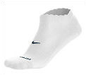 Nike Womens Tennis Liner/Socks 2PP- White
