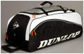 Dunlop Aerogel Large Wheelie Holdall Black/White (rrp �44.99)