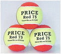 Price Red 75 low compression ball (1 doz@�21.73/doz)