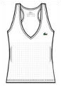 Lacoste Womens Sleeveless Top 08 White