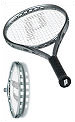 Prince O3 Speedport Silver Tennis Racket + Free Balls (rrp �220)