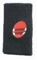 Babolat Unisix Jumbo Black Sweatband