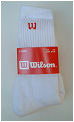 Wilson Kids 3PP Tennis Socks- White