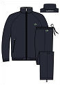 Lacoste Mens Stand-up Collar Tracksuit- Steel Blue