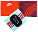 Nike Cuff Watch Purple/Light Blue/Orange