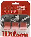 Wilson Soft Overgrip- Orange (1 Pack/3 Grips)
