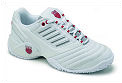 K-Swiss Womens Surpass White/Red Tennis Shoes (rrp �50)