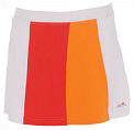 Ellesse Womens Telbuso Skirts White/Red/Orange
