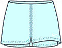 Nike Womens Club Power Skirt Light Blue