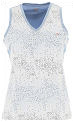Ellesse Womens Noue Print Vest Blue/White 07 (rrp �29.99)