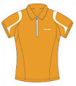 Head Womens Zip Polo Sun Orange (rrp �34.99)