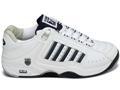 K-Swiss Mens Defier RS White/Navy Tennis Shoes (+free Gym sack)