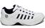 K-Swiss Mens Outshine All Court Tennis Shoes - White/Navy - thumbnail image 1