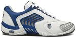 K-Swiss Mens Glaciator SCD Tennis Shoes- White/Olympian Blue