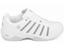 K-Swiss Mens Vibrant IV Indoor Carpet Tennis Shoes- White/Light Grey