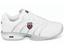 K-Swiss Mens Approach II Indoor Carpet Shoes - White/Black/Silver - thumbnail image 1