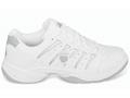 K-Swiss Grancourt II Indoor Carpet Tennis Shoes- White/Silver