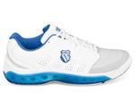 K-Swiss Mens Tubes 100 Omni Tennis Shoes - White/Blue - thumbnail image 1