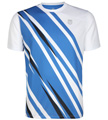K-Swiss Mens Slash Crossover Crew- White/Strong-Blue