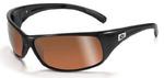 Bolle Recoil Black Frame / POLARISED Inland Gold Lens