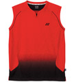 Yonex Mens VC Sleeveless Top- Crystal Red (12043EX)