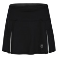 K-Swiss Womens Front Pleat Skort- Black