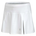 K-Swiss Womens Front Pleat Skort- White