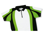 Head ICS Competition Zip Polo- White/Green