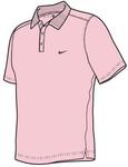 Nike Kids Dri-Fit Tech Solid Tennis/Golf Polo - Pink