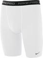 Nike Mens Pro Core 9 inch Compression Shorts- White/Black