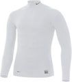 Nike Pro Core Long-Sleeve Mock Tight- White/Grey