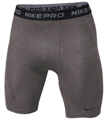Nike Mens Pro Core  6 inch Compression Shorts- Heather Grey