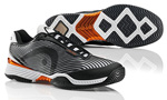 Head Mens Speed Pro III Tennis Shoes- Black/White/Copper