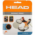 Head Sonic Pro Tennis String (1.25) - Sets Black