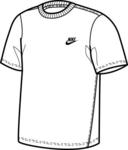 Nike Boys Core Essential Short Sleeve Tee- White